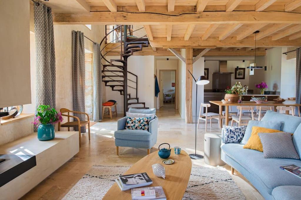 L'Heritier, Maison Climatisee, 12Pers Avec Piscine Villa Marzens Екстериор снимка
